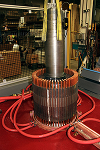 Rotor Brazing System
