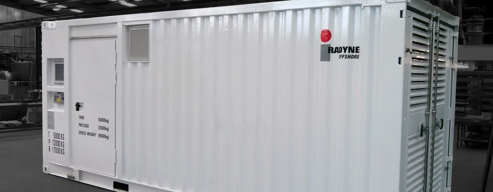 Radyne Offshore Containerised System (header) Radyne Offshore Containerised System (header)