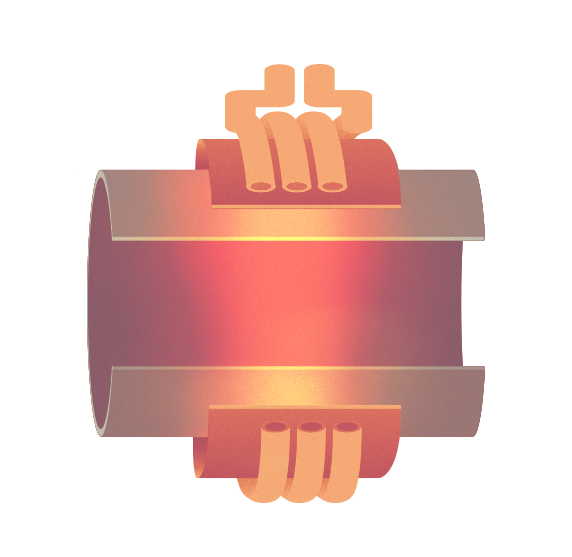 Pipe Heating with Induction