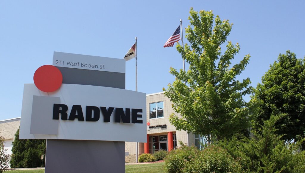 Radyne building exterior